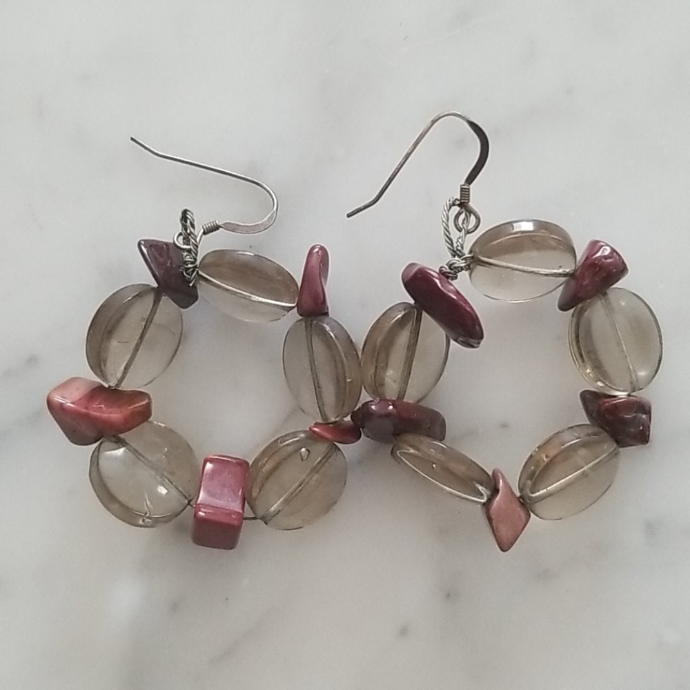 Hoop earrings